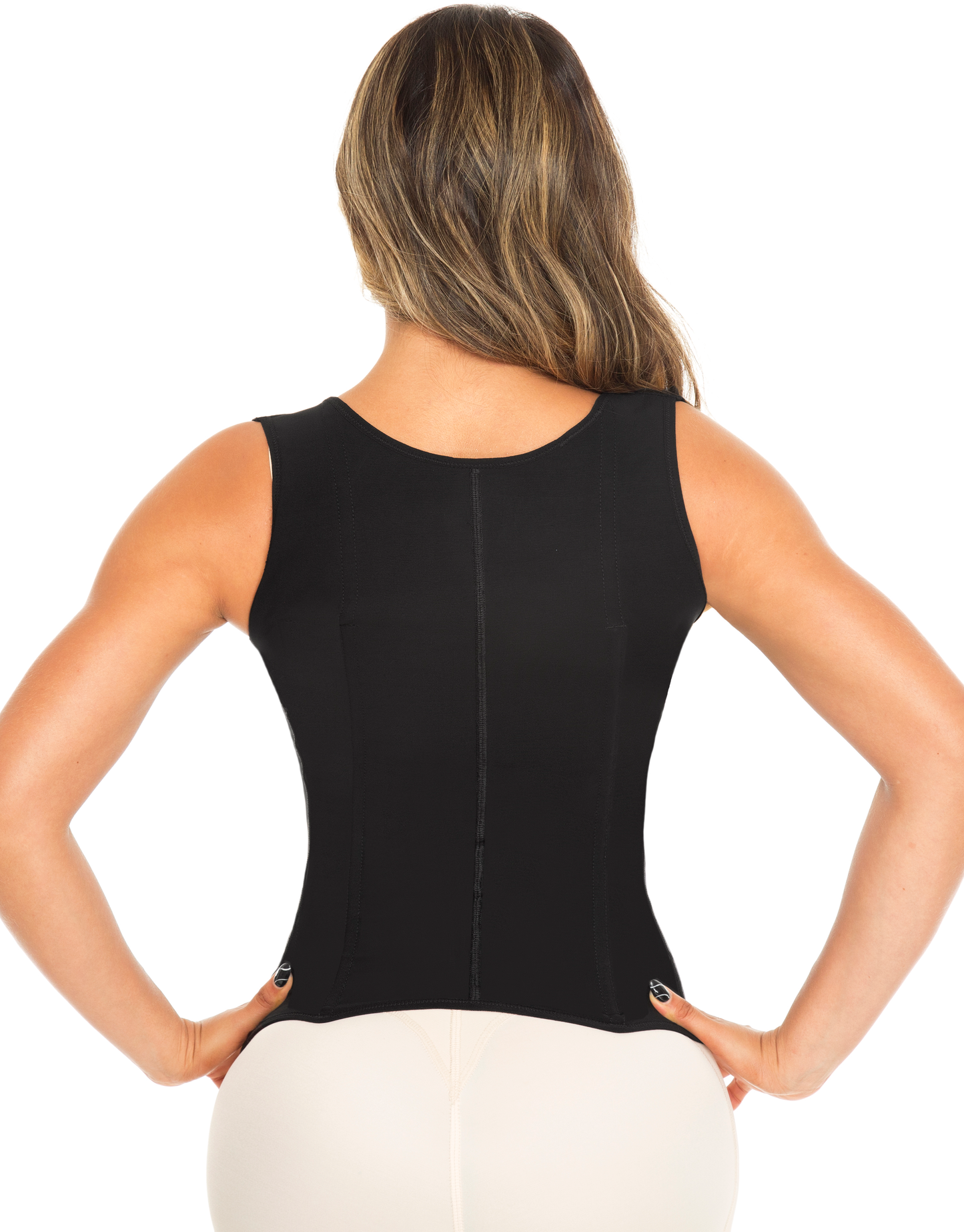 Faja chaleco reductor postoperatorio tirante ancho. REF 1395 ESTILIZA