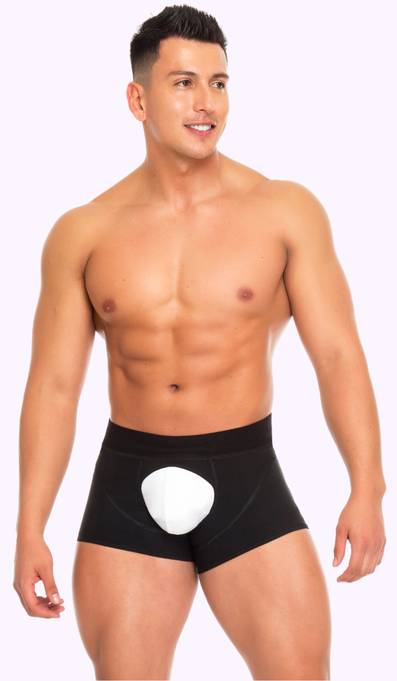 Faja colombiana short inguinal postquirúrgico para hombre. REF 1417 ESTILIZA