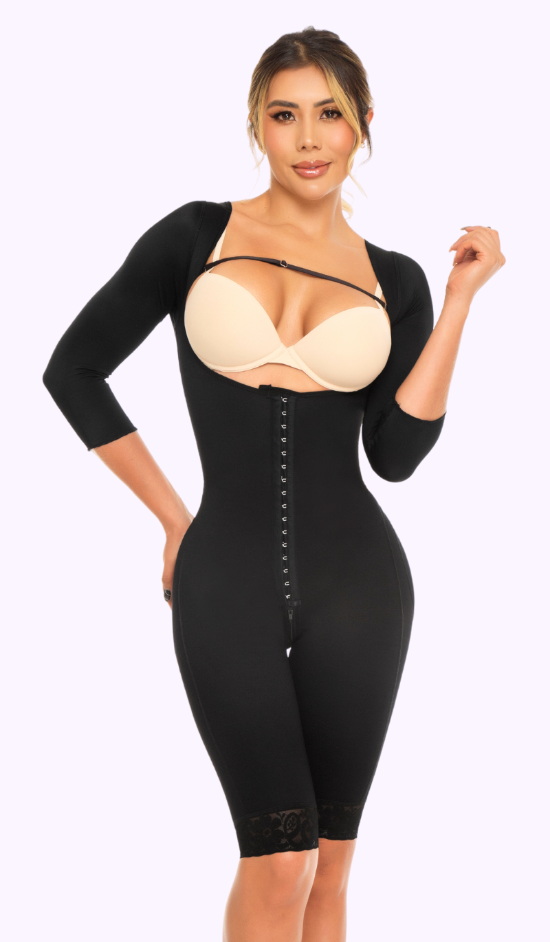 Faja larga con cobertura en espalda y brazos. REF 1374 ESTILIZA