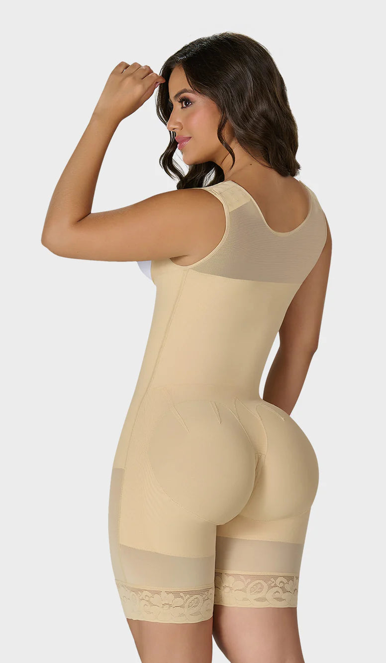 Faja Colombiana tipo reloj de arena media pierna Ref. F00485 MYD