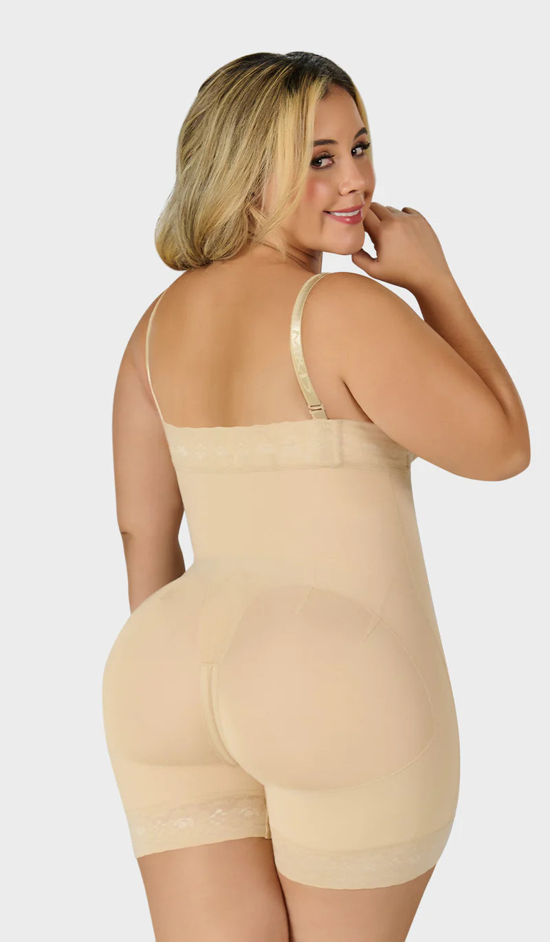 Faja colombiana MyD reductora moldeadora strapless F0766