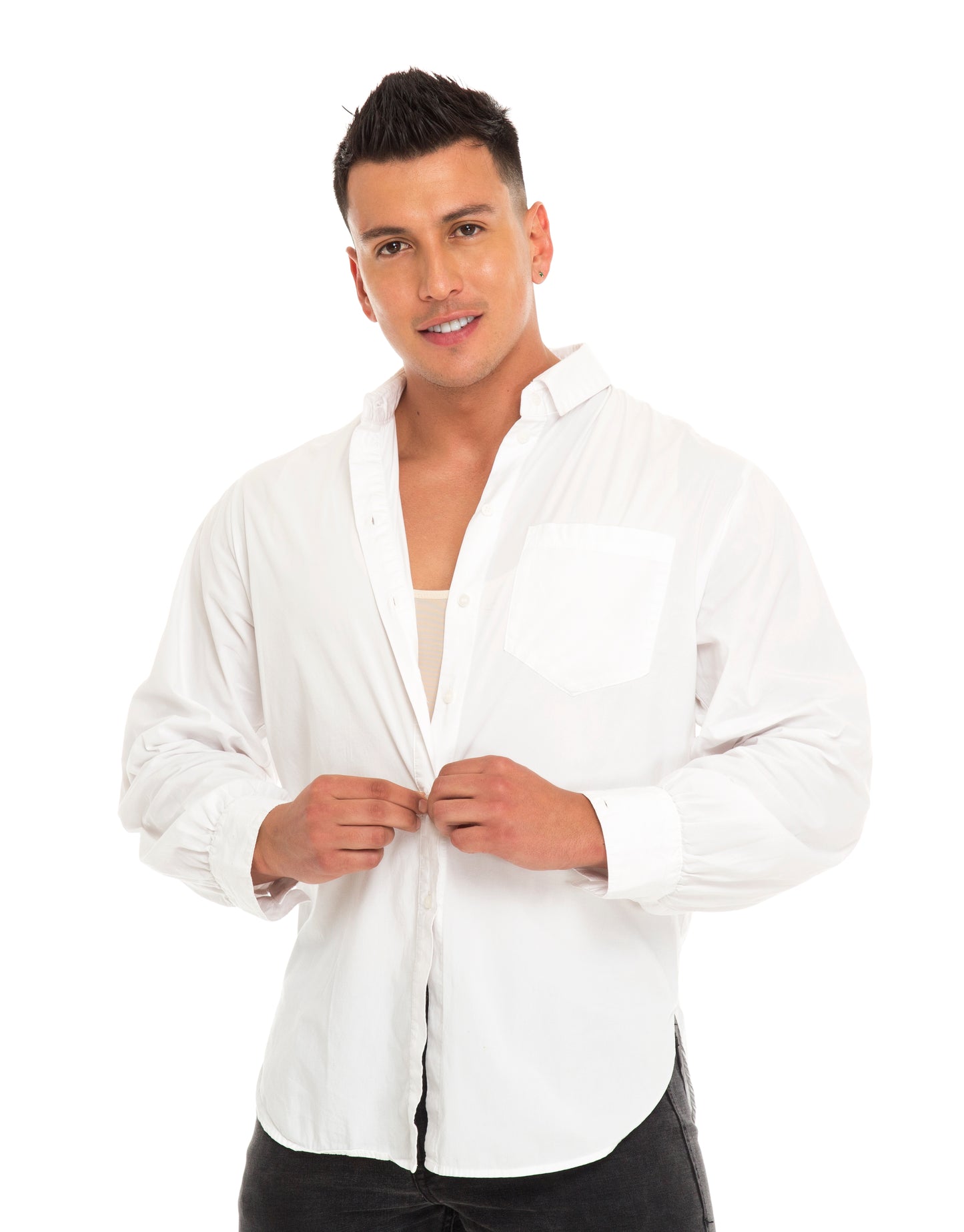 Faja colombiana postquirúrgica chaleco de hombre. REF 1372 ESTILIZA