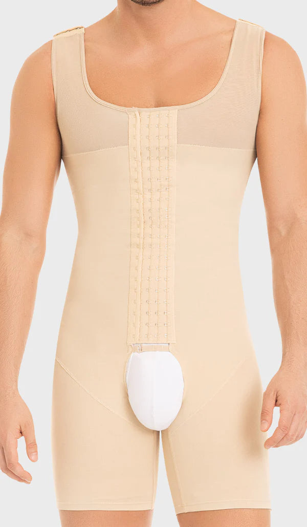 Faja colombiana completa postoperatoria para hombre. REF F0061 MyD