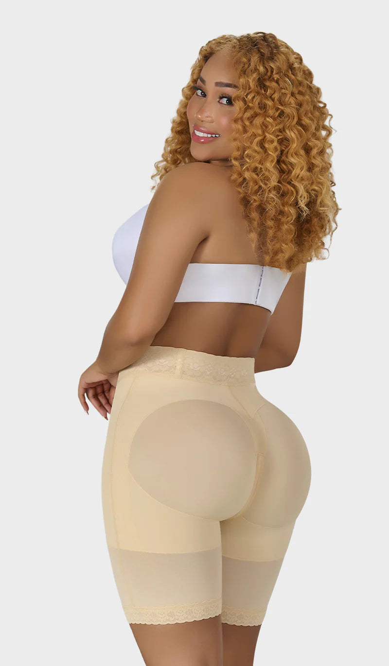 Short Faja Colombiano tipo reloj de arena con abrochadura Ref. STA 00428 MYD