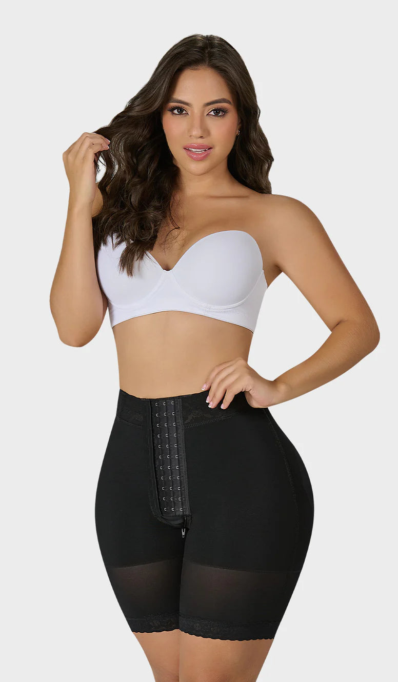 Short Faja Colombiano tipo reloj de arena con abrochadura Ref. STA 00428 MYD