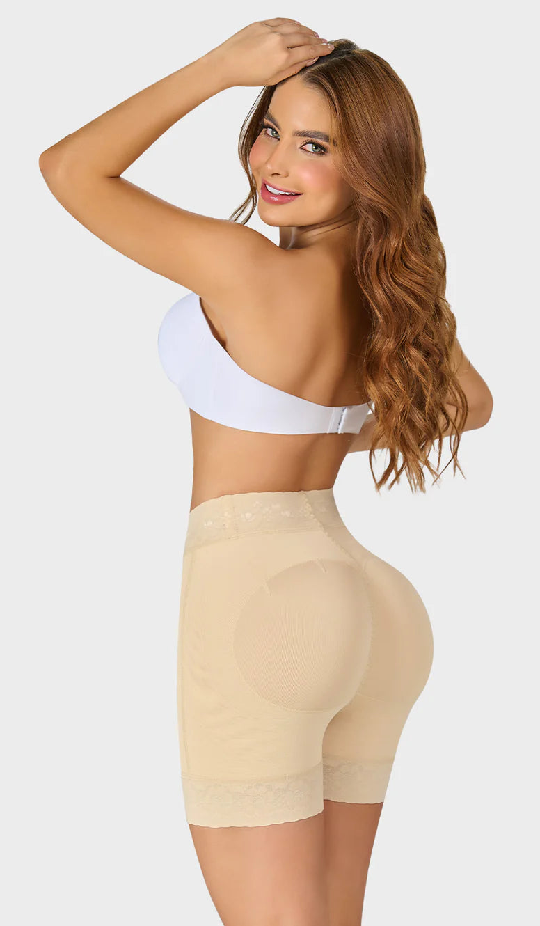Short levanta glúteo y moldeador colombiano STA0322