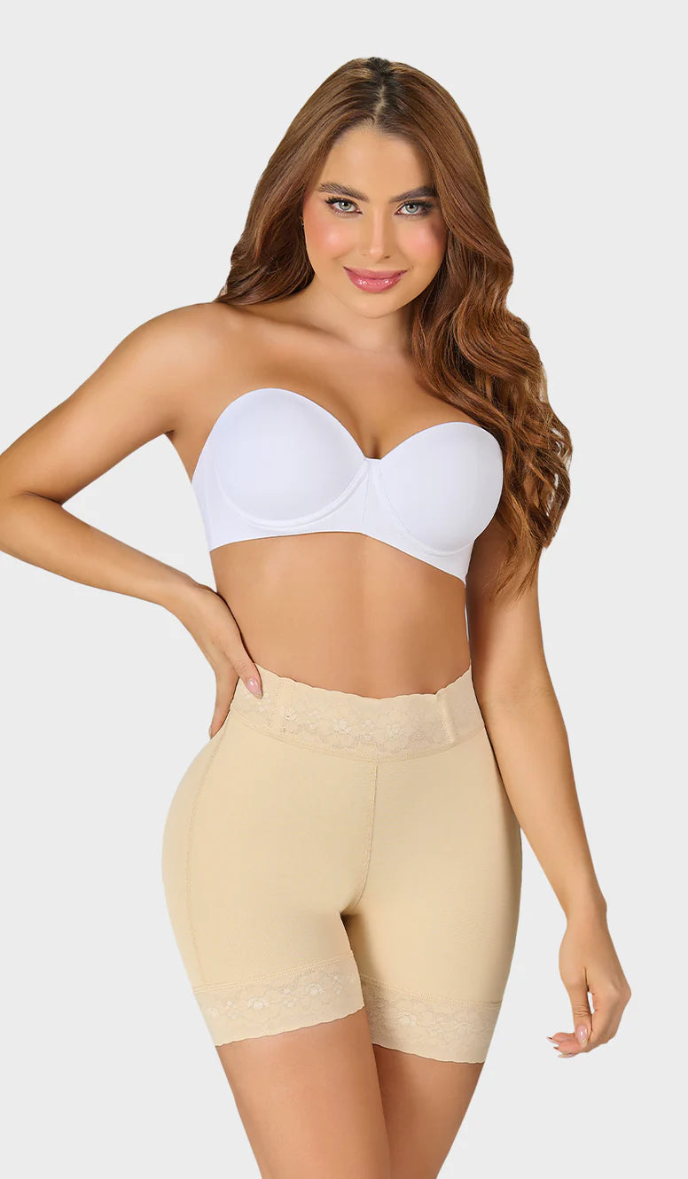 Short levanta glúteo y moldeador colombiano STA0322