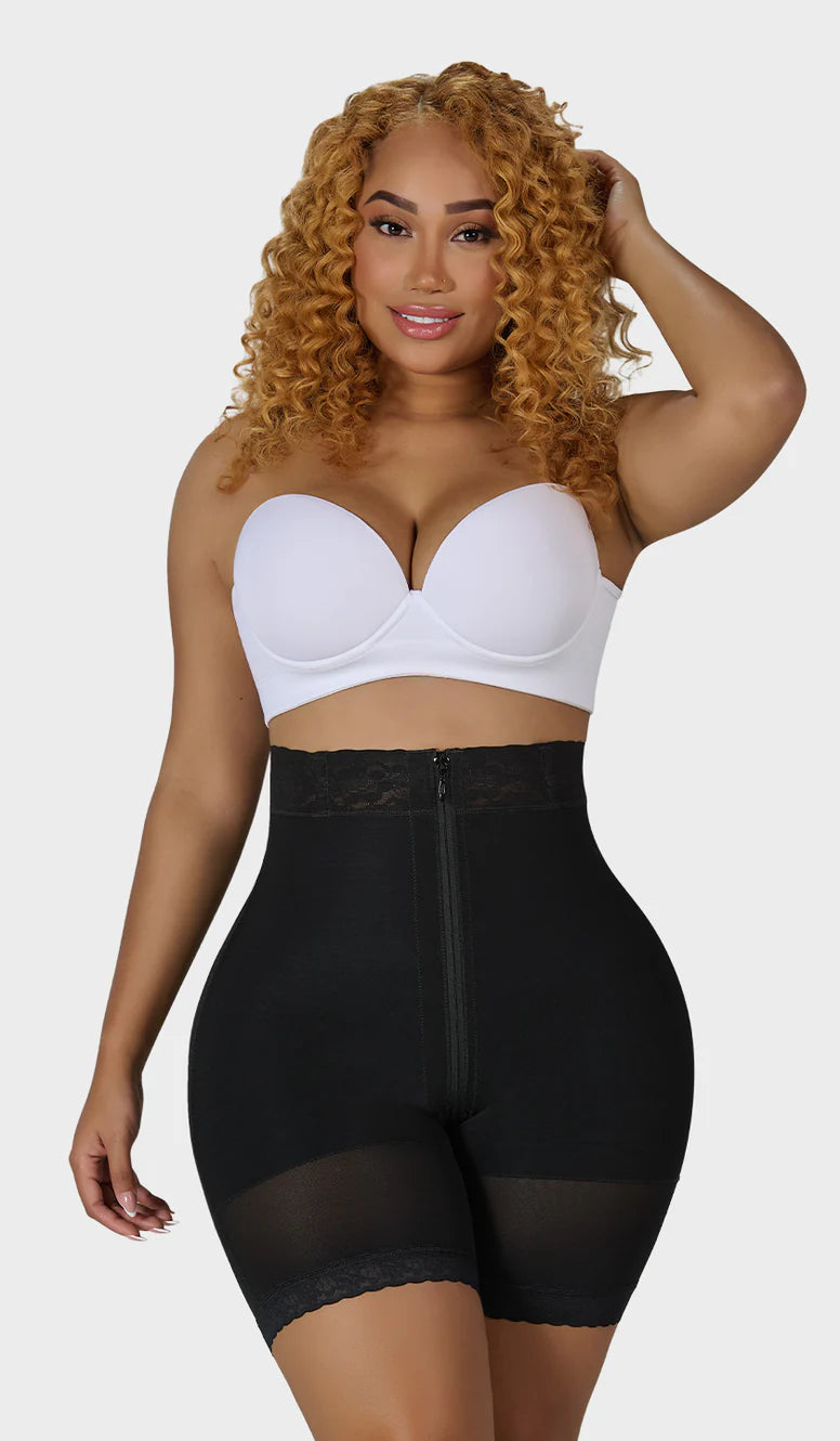 Short Faja Colombiana tipo reloj de arena con cierre Ref. SXA00728 MYD