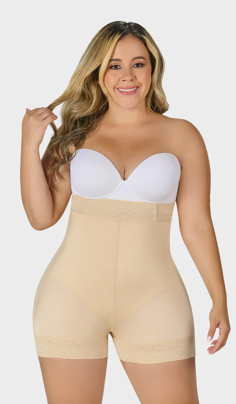 Short reductor de abdomen y levanta glúteo colombiano MyD SXA0216