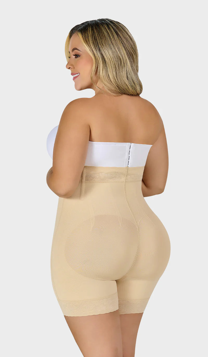 Short colombiano MyD con cinturilla levanta gluteo SXA0327