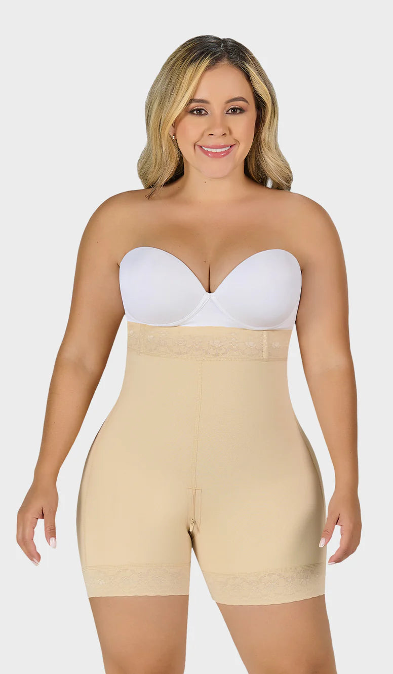 Short colombiano MyD con cinturilla levanta gluteo SXA0327