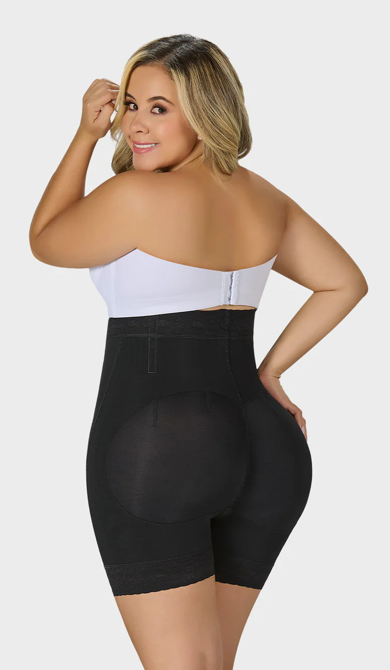 Short colombiano MyD con cinturilla levanta gluteo SXA0327