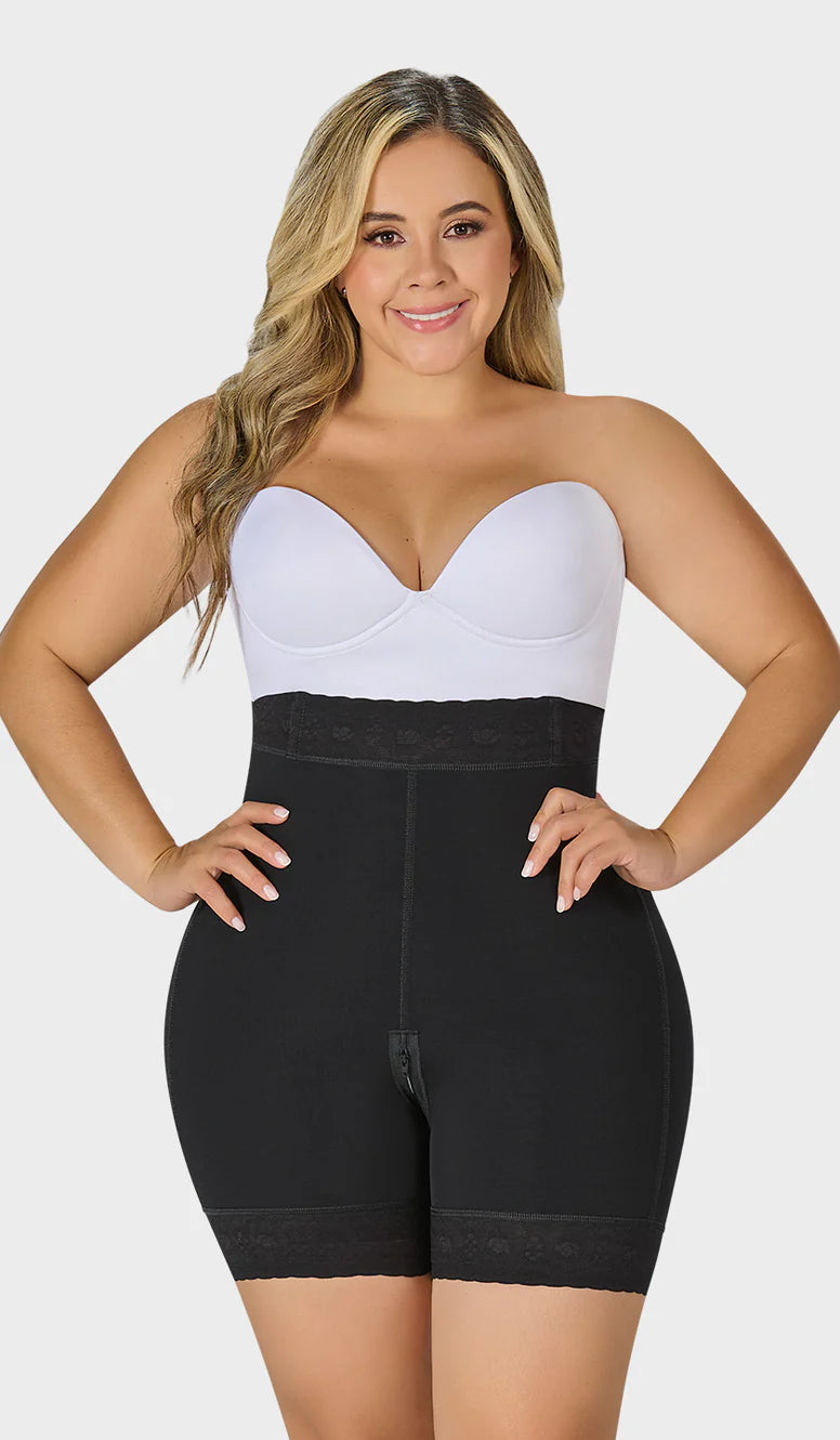 Short colombiano MyD con cinturilla levanta gluteo SXA0327