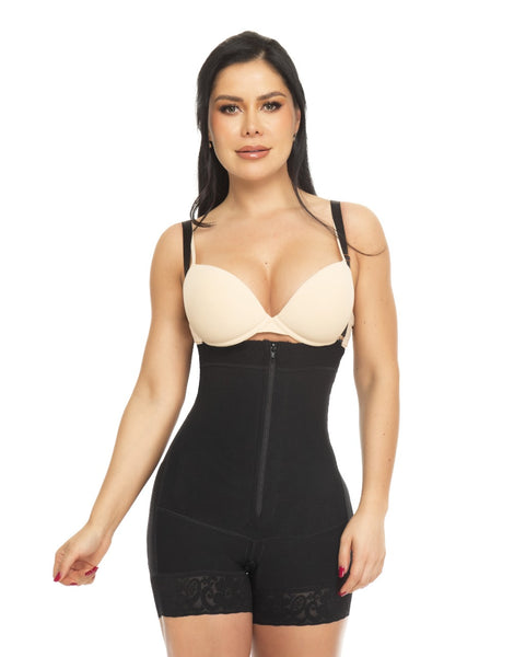 Faja Colombiana Moldeadora Extra Corta Strapless Con Cierre Estiliza Ref. 1377