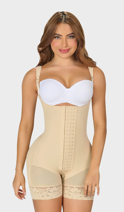 Faja colombiana corta con refuerzo abdominal. REF. F00463 MyD