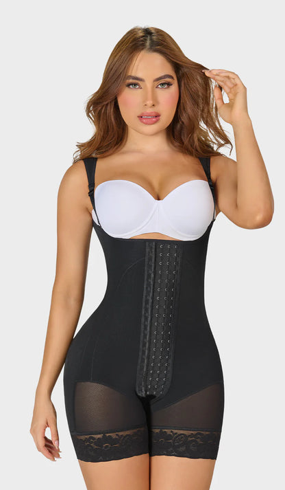 Faja colombiana corta con refuerzo abdominal. REF. F00463 MyD