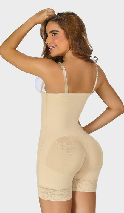 Faja colombiana strapless reductora y moldeadora. REF. F0066 MyD