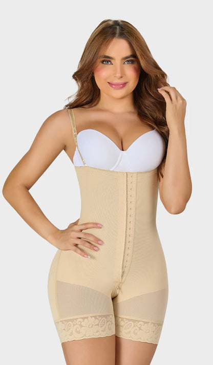 Faja colombiana strapless reductora y moldeadora. REF. F0066 MyD