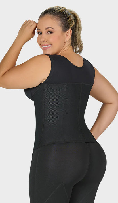 Cinturilla chaleco de latex colombiano MyD reductor FL0555