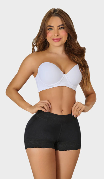 Short colombiano extracorto levanta glúteo. REF. S0211 MyD