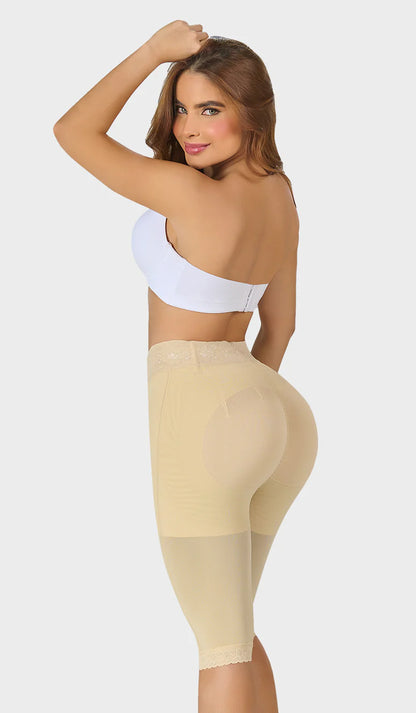 Short colombiano moldeador pierna larga. REF. STA0323 MyD